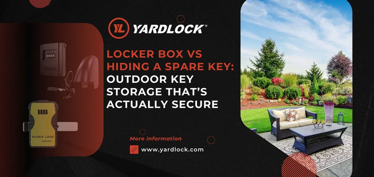 Locker Box vs Hiding a Spare Key: Outdoor Key Storage That’s Actually Secure