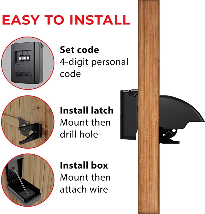 Load image into Gallery viewer, Yardlock Gate Lock – installation guide