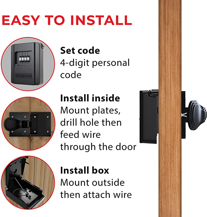 Load image into Gallery viewer, Yardlock Shed Lock – Easy to install