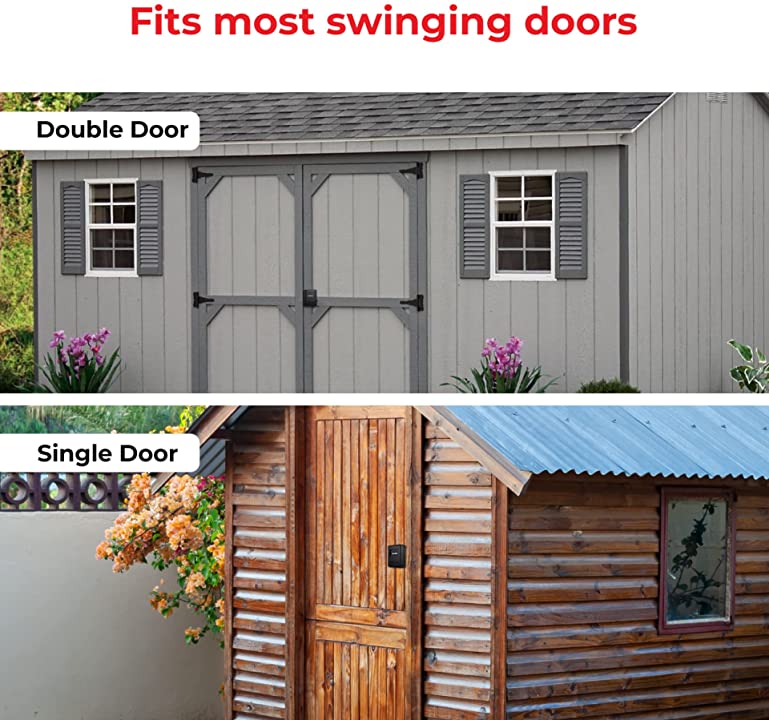 Load image into Gallery viewer, Yardlock Shed Lock – fit in both double door and single door