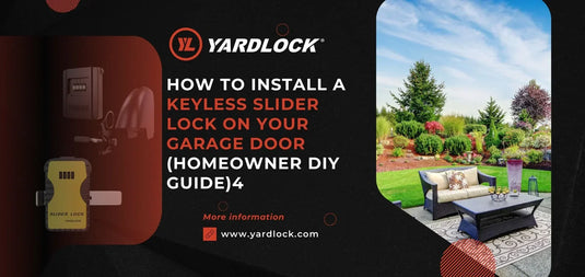 How to Install a Keyless Slider Lock on Your Garage Door (Homeowner DIY Guide)
