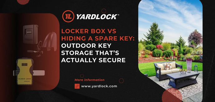 Locker Box vs Hiding a Spare Key: Outdoor Key Storage That’s Actually Secure