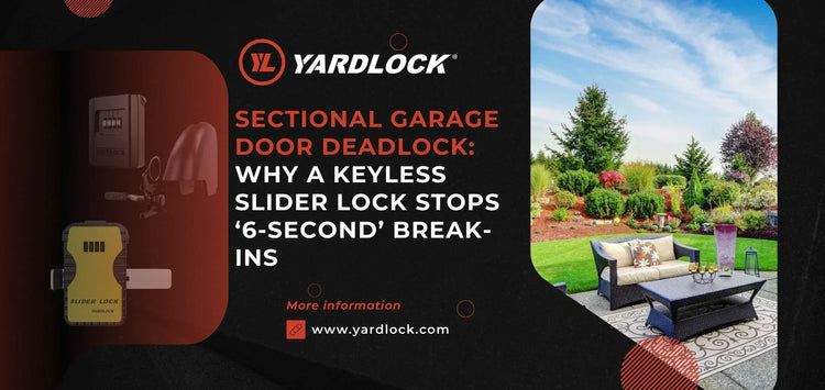 Sectional Garage Door Deadlock: Why a Keyless Slider Lock Stops ‘6-Second’ Break-Ins