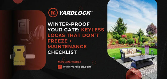Winter-Proof Your Gate: Keyless Locks That Don’t Freeze + Maintenance Checklist