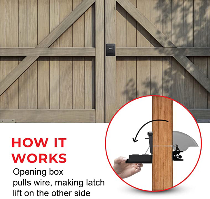 YARDLOCK Keyless Gate Lock Kit YARDLOCK CORPORATION CANADA